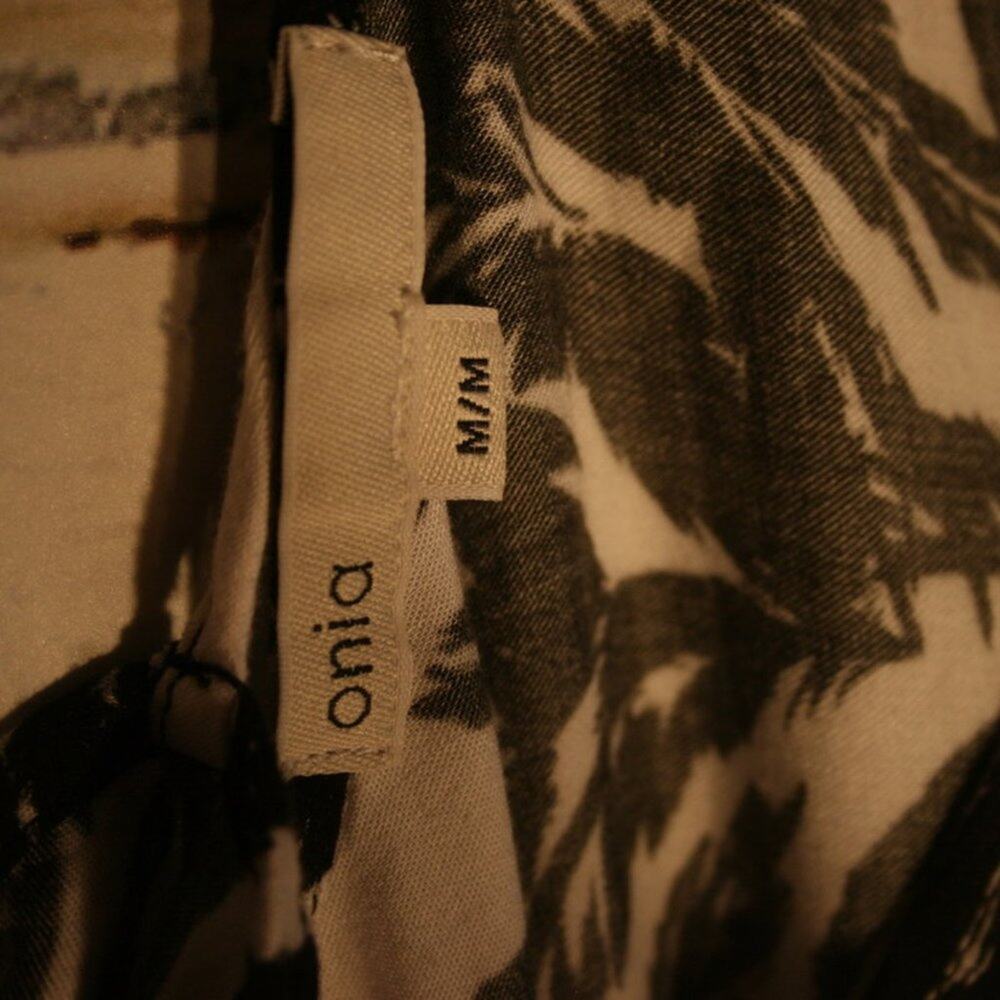 Onia Audrey Cover-Up Slip Dress Black and White - Picture 6 of 8